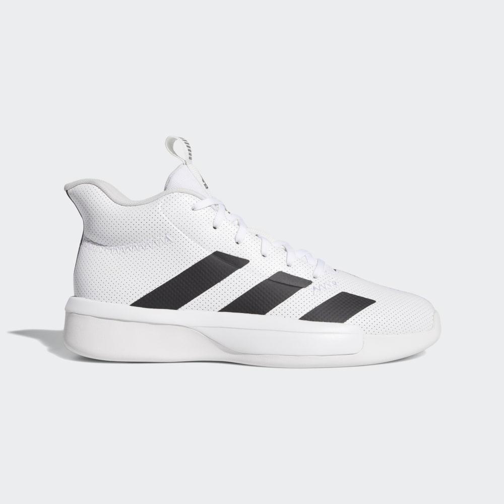 Adidasi Baschet Adidas Pro Next 2019 Barbati Romania - Albi/Negrii G54445